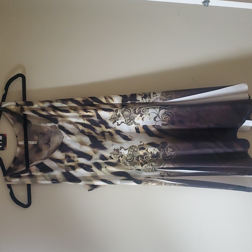 #219 long tank or short dress no size